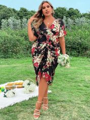 Акція на Плаття жіноче SHEIN GD-00125371 XL Комбіноване від Rozetka