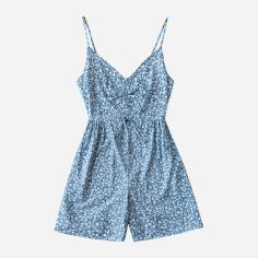 Акція на Комбінезон жіночий SHEIN GD-00139429 3XL Блакитний від Rozetka