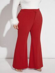 Акція на Штани жіночі SHEIN GD-00137027 XL Червоні від Rozetka
