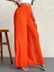 Акція на Штани жіночі SHEIN GD-00144108 L Помаранчеві від Rozetka