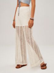 Акція на Штани жіночі SHEIN GD-00167816 L Білі від Rozetka