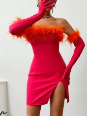 Акція на Плаття вечірнє коротке літнє жіноче SHEIN GD-00125216 L Рожеве від Rozetka