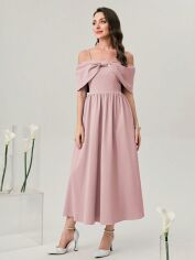 Акція на Плаття жіноче SHEIN GD-00151999 S Світло-рожеве від Rozetka