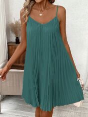 Акція на Плаття жіноче SHEIN GD-00133130 L Морської хвилі від Rozetka