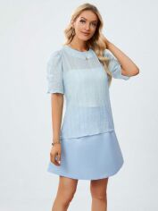 Акція на Костюм жіночий SHEIN GD-00142821 S Блакитний від Rozetka