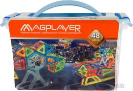 Акція на Детский конструктор MagPlayer 48 (MPT-48) від Podushka