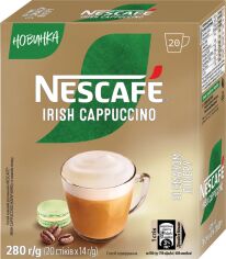 Акція на Напій кавовий NESCAFE Irish Cappuccino розчинний 20 стіків по 14 г від Rozetka
