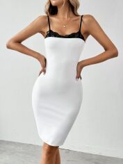 Акція на Плаття жіноче SHEIN GD-00131513 XL-Tall Біле від Rozetka