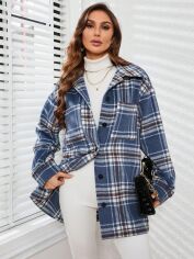 Акція на Куртка демісезонна жіноча SHEIN GD-00159735 S Різнокольорова від Rozetka