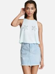 Акція на Майка жіноча H&M XAZ005833GHTS M Блідо-блакитна від Rozetka