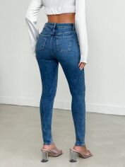 Акція на Джинси жіночі SHEIN GD-00135440 38 Сині від Rozetka