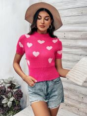 Акція на Топ жіночий SHEIN GD-00159397 L Рожевий від Rozetka