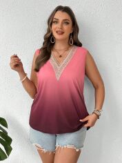 Акція на Топ жіночий SHEIN GD-00163640 3XL Різнокольоровий від Rozetka