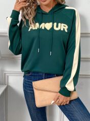 Акція на Худі жіноче SHEIN GD-00160033 XS Різнокольорове від Rozetka