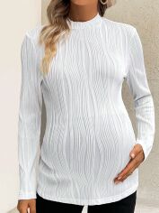 Акція на Лонгслів довгий жіночий SHEIN GD-00165276 XL Білий від Rozetka