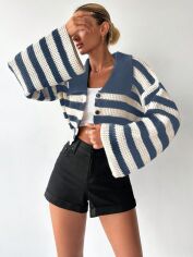 Акція на Кардиган жіночий SHEIN GD-00163838 One Size Різнокольоровий від Rozetka