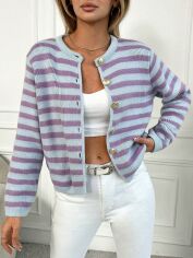 Акція на Кардиган жіночий SHEIN GD-00156511 One Size Різнокольоровий від Rozetka