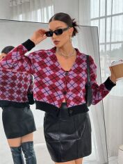 Акція на Кардиган жіночий SHEIN GD-00159391 S Різнокольоровий від Rozetka