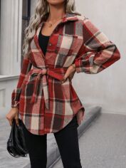 Акція на Сорочка жіноча SHEIN GD-00098149 L Різнокольорова від Rozetka