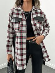Акція на Сорочка жіноча SHEIN GD-00157110 42 Різнокольорова від Rozetka