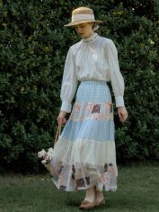 Акція на Блузка жіноча SHEIN GD-00157138 S Біла від Rozetka