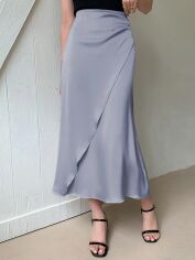 Акція на Спідниця жіноча SHEIN GD-00152560 XL Сіра від Rozetka
