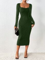 Акція на Сукня жіноча SHEIN GD-00170114 S Зелена від Rozetka