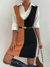 Акція на Сукня жіноча SHEIN GD-00161799 S Різнокольорова від Rozetka