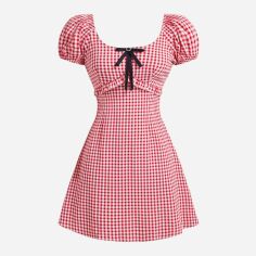Акція на Сукня коротка літня жіноча SHEIN GD-00170698 XS Червона від Rozetka