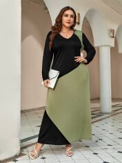 Акція на Сукня довга літня жіноча SHEIN GD-00165921 2XL Різнокольорова від Rozetka