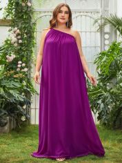 Акція на Сукня літня жіноча SHEIN GD-00165956 5XL Фіолетова від Rozetka