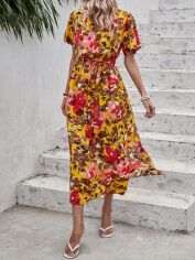 Акція на Сукня літня жіноча SHEIN GD-00168049 S Жовта від Rozetka