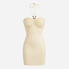 Акція на Сукня літня жіноча SHEIN GD-00165697 M Кремова від Rozetka