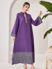 Акція на Сукня жіноча SHEIN GD-00150263 M Фіолетова від Rozetka
