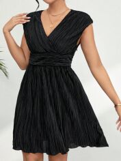 Акція на Сукня літня жіноча SHEIN GD-00165651 XL Чорна від Rozetka