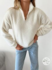 Акція на Толстовка жіноча SHEIN GD-00159993 L Біла від Rozetka