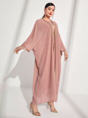Акція на Костюм жіночий SHEIN GD-00100980 XL Світло-рожевий від Rozetka