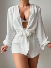 Акція на Костюм жіночий SHEIN GD-00167799 M Білий від Rozetka