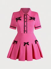 Акція на Костюм жіночий SHEIN GD-00168517 4XL Рожевий від Rozetka