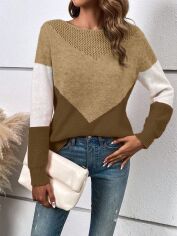 Акція на Светр жіночий SHEIN GD-00156784 XL Різнокольоровий від Rozetka