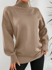 Акція на Светр жіночий SHEIN GD-00156714 One Size Пісочний від Rozetka