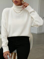 Акція на Светр жіночий SHEIN GD-00156708 One Size Білий від Rozetka