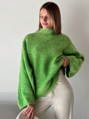 Акція на Светр жіночий SHEIN GD-00099475 M Зелений від Rozetka