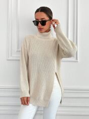 Акція на Светр жіночий SHEIN GD-00156646 L Білий від Rozetka
