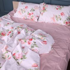 Акція на Комплект постільної білизни MirSon Сімейний 2 x 160 x 220 см 22-1408 Spring Flower Сатин від Rozetka