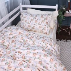 Акція на Підковдра MirSon Полуторна Євро 160х220 см Kids Time 22-1418 Safari baby Сатин від Rozetka