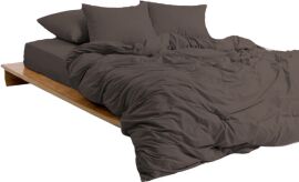 Акція на Наволочка MirSon Soft Touch of Satin Сатин 010 Chocolate 50x70 см від Rozetka