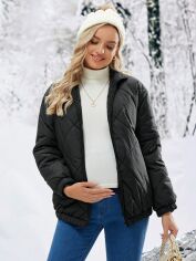 Акція на Куртка демісезонна жіноча SHEIN GD-00157201 XL Чорна від Rozetka