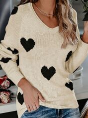 Акція на Джемпер жіночий SHEIN GD-00159559 XL Хакі від Rozetka