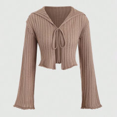 Акція на Кардиган жіночий SHEIN GD-00156493 L Хакі від Rozetka